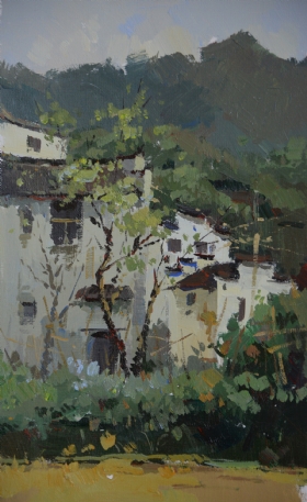 武漢尚上畫室作品,教師作品,色彩風景