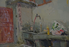 武漢尚上畫室作品,教師作品,色彩