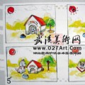 2009年地质大学优秀试卷,速写高分试卷,09年中国地质大学速写优秀试卷