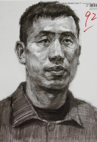 四川美術學院造型素描優秀試卷,四川美術學院高分試卷造型素描,四川美院高分試卷造型素描卷,美術高考優秀試卷,美術高考高分試卷