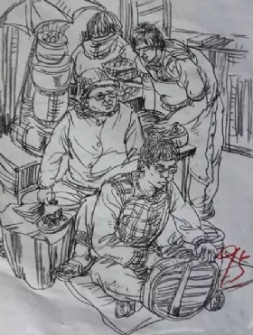 美術高考優秀試卷,西美優秀試卷,西安美術學院優秀試卷