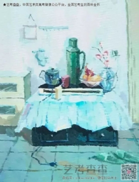 美术高考优秀试卷,清华美院优秀试卷,清华大学美术学院优秀试卷