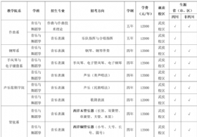 四川音乐学院录取分数线