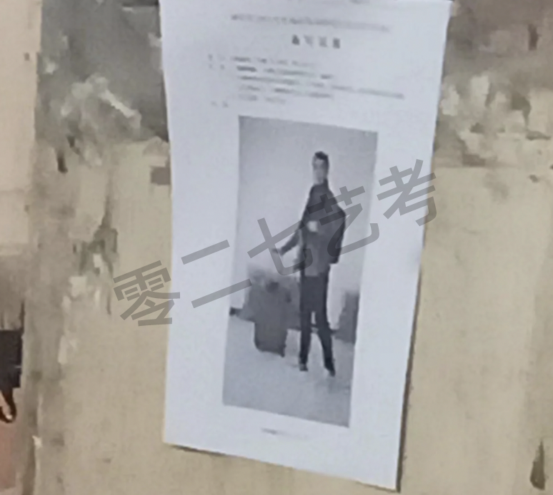2023湖南美术统考速写考题